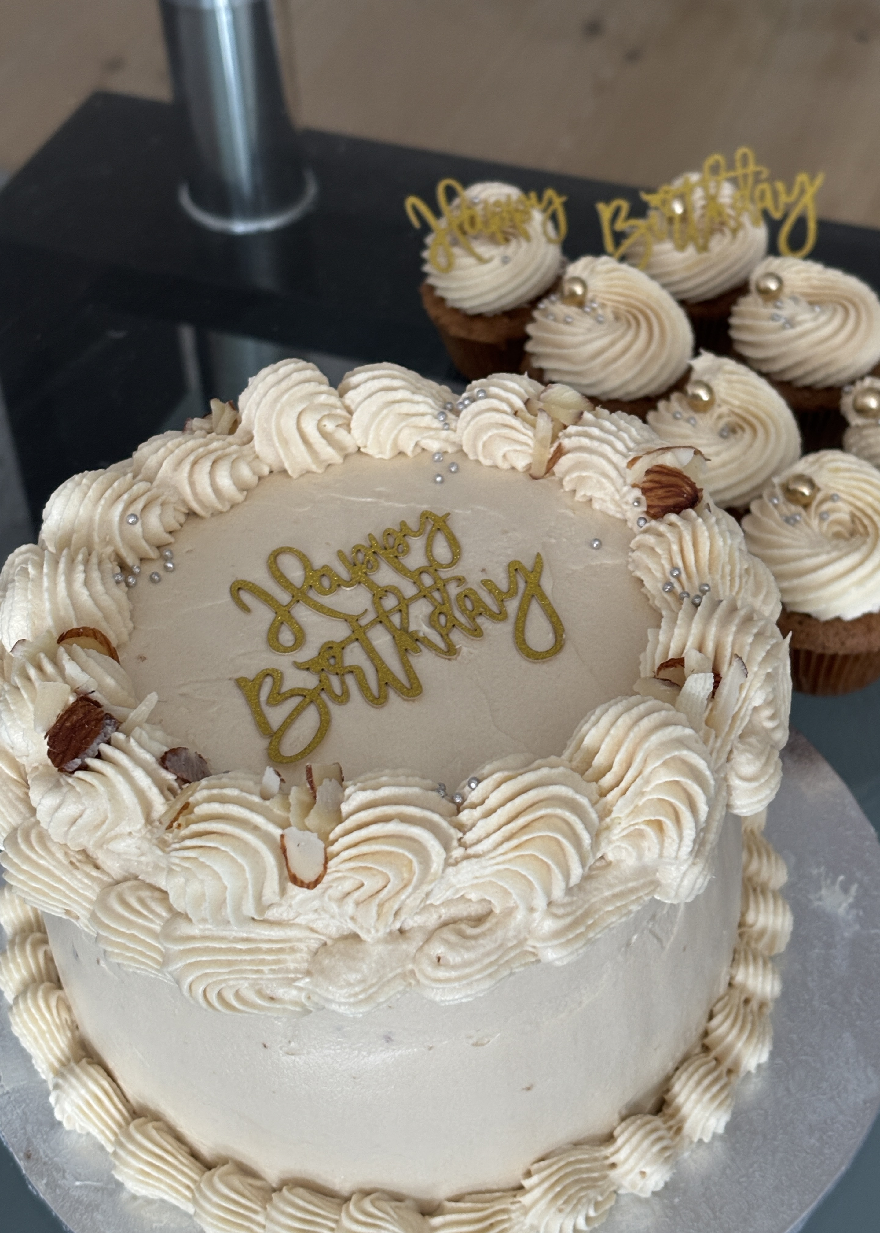 A delicious biscoff cake